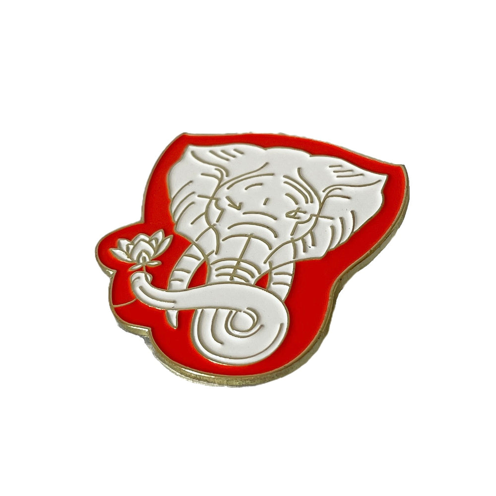 Elephant Enamel Pin